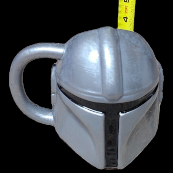 New Star Wars Mandalorian Mando Helmet Mug Disney - Picture 2 of 5